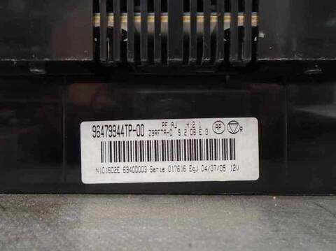 Foto 3ª: Mando Climatizador Peugeot 607 BASICO 133CV 98KW [4HX] (2005)
