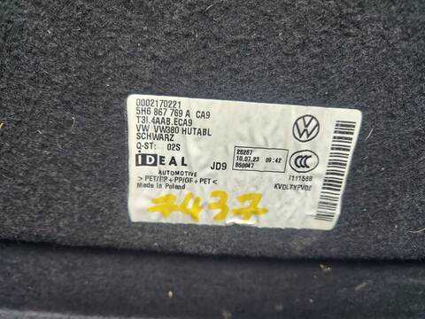 Foto 3ª: Bandeja Trasera Volkswagen Golf LIFE 116CV 85KW [DTRD] (2023)