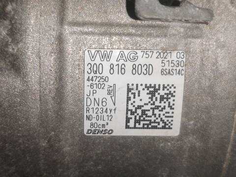 Foto 3ª: Compresor Aire Acondicionado Volkswagen T-Roc DLAA (2021)