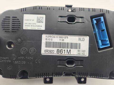 Foto 2ª: Cuadro de Instrumentos Volkswagen Polo ADVANCE 90CV 66KW [CAYB] (2014)