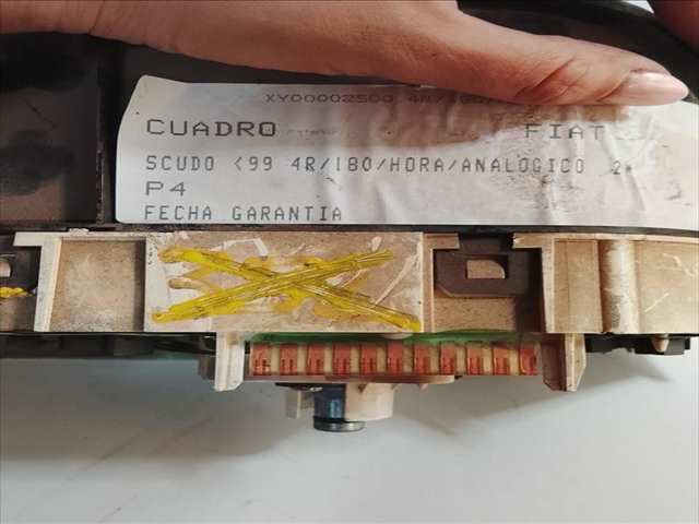 Foto 3ª: Cuadro de Instrumentos Citroen Jumpy 1.9 D [D8B] (1996)