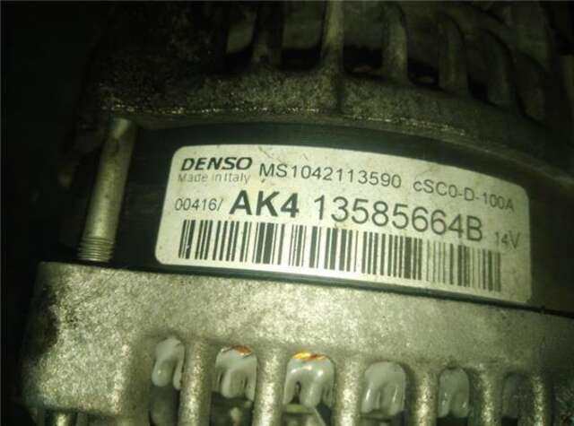 Alternador Opel Corsa 1.4 COLOR EDITION [1.4 LTR. - 66 KW]