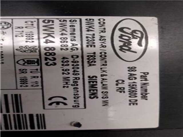 Foto 2ª: Centralita Cierre Centralizado Ford Focus 1.6 AMBIENTE [1 6 LTR. - 74 KW 16V CAT] BERLINA 101CV