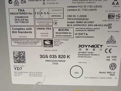 Foto 4ª: Sistema GPS Volkswagen Caravelle 2.0 TDI T6.1 SH) [DNAA] (2022)