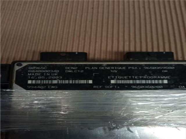 Foto 3ª: Centralita Motor ECU Citroen Xsara 1.9 D [DJY (XUD9A)]