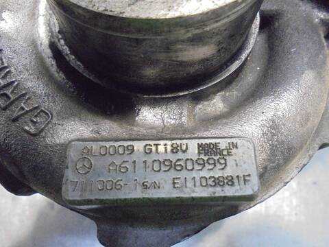 Foto 3ª: Turbocompresor Mercedes Clase C 160 C 220 CDI 203.706) COUPE 143CV 105KW [611962] (2002)