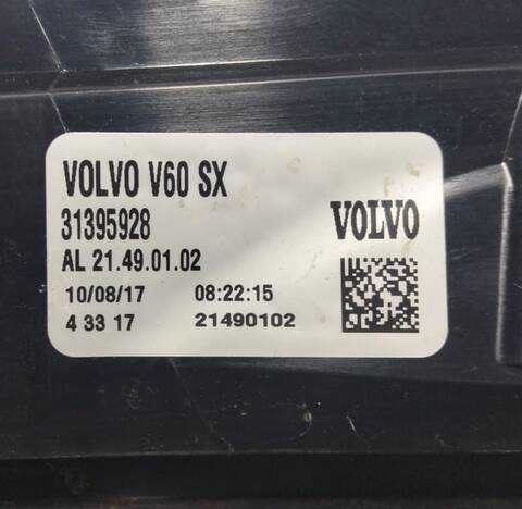 Foto 3ª: Piloto Trasero Izquierdo Volvo V60 D4204T4 (2017)