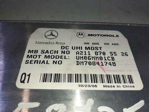 Foto 3ª: Centralita Motor ECU Mercedes Clase R 280 3.0 CDI CAT 224CV 165KW [642950] (2009)