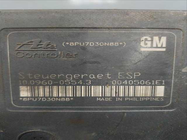 Foto 2ª: Abs Opel Astra 1.6 G [G-Z16XE1] (2007)