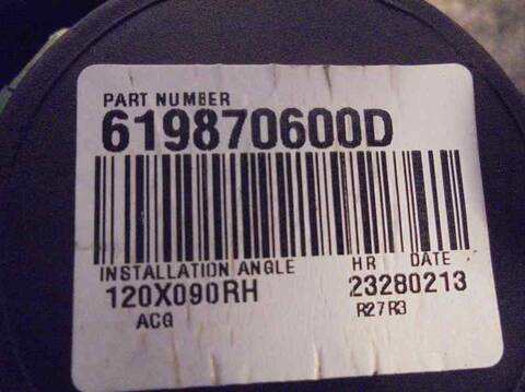 Foto 2ª: Cinturón Trasero Derecho Nissan Juke 1.6 16V CAT 117CV 86KW [HR16] (2013)