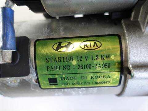 Foto 3ª: Motor de Arranque Hyundai Tucson 1.7 CRDI 116CV [D4FD] (2016)