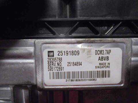 Foto 2ª: Centralita Motor ECU Chevrolet Cruze LT 163CV 120KW [Z20D1] (2013)