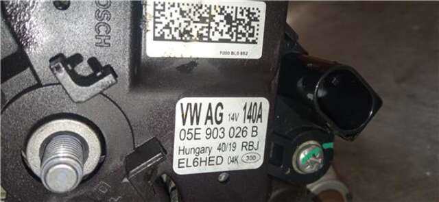 Alternador Volkswagen Polo 1.0 BEATS [1.0 LTR. - 85 KW TSI]