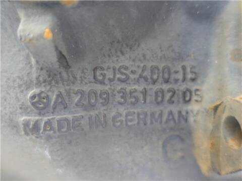 Foto 4ª: Diferencial Trasero Mercedes Clase C 160 2.2 C 220 CDI 204.008) BERLINA 170CV 125KW [OM 646.811] (2007)