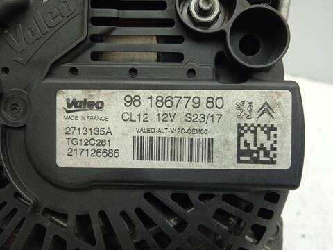 Foto 3ª: Alternador Peugeot 2008 ALLURE 110CV 81KW [HN01] (2017)