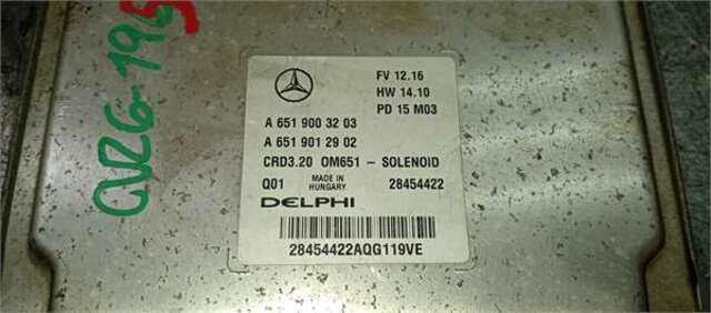 Foto 2ª: Centralita Motor ECU Mercedes Sprinter 2.1 210/211/213/214 CDI WORKER (906.611/613) [2.1 LTR. - 70 KW CDI]