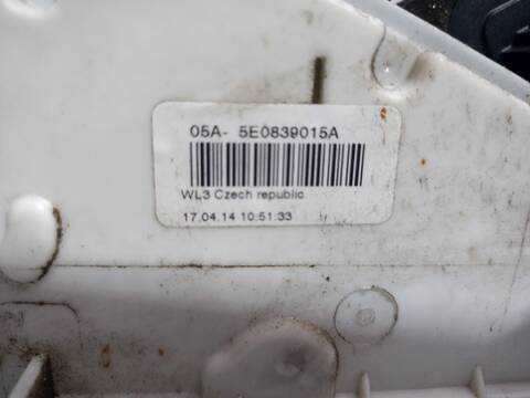 Foto 3ª: Cerradura Puerta Trasera Izquierda Skoda Yeti ACTIVE 105CV 77KW [CBZB] (2014)