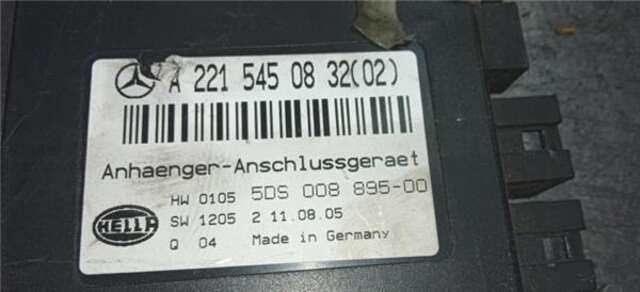 Centralita Motor ECU Mercedes Clase S 220 3.0 S 320 CDI L (221.122) [3.0 LTR. - 173 KW CDI CAT]