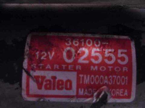 Foto 3ª: Motor de Arranque Kia Picanto 1.1 CAT 65CV 48KW (2004)