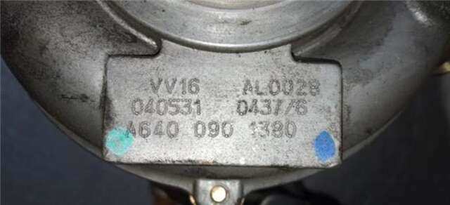 Turbocompresor Mercedes Clase A 140 2.0 A 180 CDI (169.007) [2.0 LTR. - 80 KW CDI CAT]