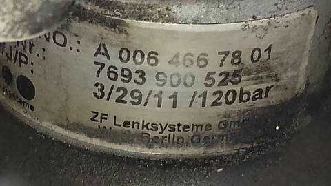 Foto 4ª: Bomba de Direccion Mercedes Sprinter 310/313/316 CDI 906.131/132/133/135) 129CV 95KW CAJA ABIERTA [651955] (2011)