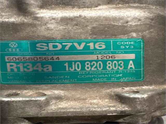 Foto 2ª: Compresor Aire Acondicionado Audi A3 1.8 AMBIENTE [1.8 LTR. - 92 KW 20V] [AGN]