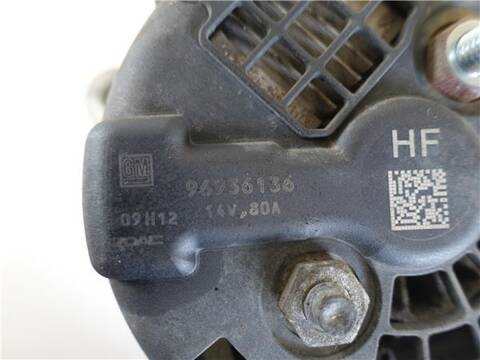 Foto 3ª: Alternador Chevrolet Aveo 1.2 LS HATCHBACK 84CV 62KW [B12D1] (2009)