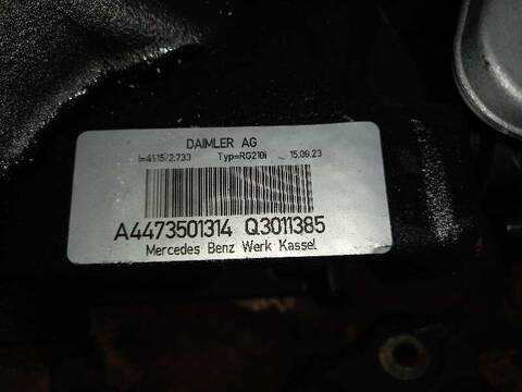 Foto 2ª: Diferencial Trasero Mercedes Vito 114/116 CDI 119 CDI/BT 4MATIC EXTRALANG 447.705) 190CV 140KW