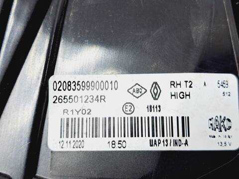 Foto 3ª: Piloto Portón Derecho Renault Captur INTENS 116CV 85KW [K9KU872] (2020)
