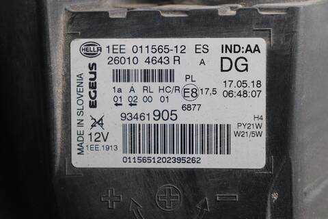 Foto 2ª: Faro Derecho Opel Vivaro R9M_413 FURGON (2018)