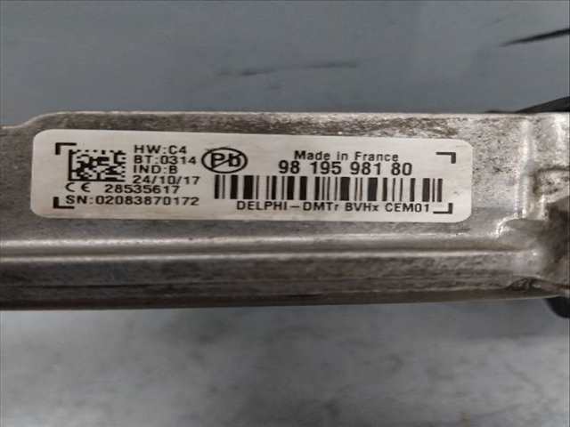 Foto 2ª: Centralita Check Control Citroen C4 0.1 HDI [BH01] (2017)