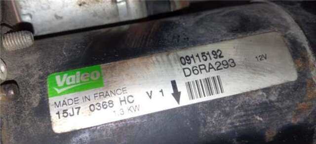 Foto 1ª: Motor de Arranque Opel Corsa 1.2 [Z 12 XEP]