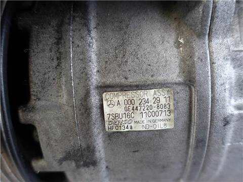 Foto 3ª: Compresor Aire Acondicionado Mercedes Clase E 180 E 270 CDI 210.016) BERLINA 170CV 125KW [OM 612.961] (2002)