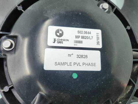 Foto 3ª: Electroventilador Bmw Serie 1 114 118D 143CV 105KW [N47D20C] (2011)