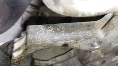 Foto 2ª: Bloque Motor Toyota Rav4 PREMIUM 177CV 130KW [2ADFHV] (2006)