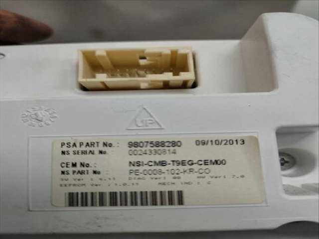 Cuadro de Instrumentos Peugeot 308 1.6 HDI - BLUEHDI 115