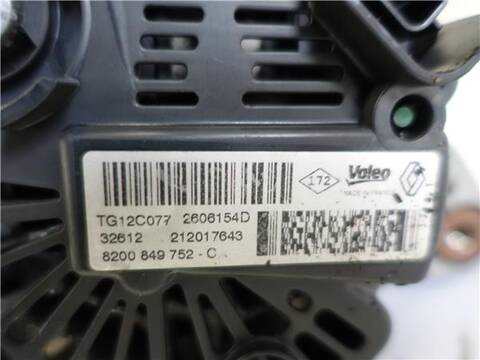 Foto 3ª: Alternador Renault Scenic 1.2 AUTHENTIQUE 116CV 85KW [H5F A4] (2013)