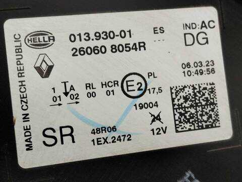 Foto 2ª: Faro Izquierdo Renault Captur EQUILIBRE 91CV 67KW [H4D480] (2023)