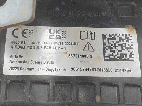 Foto 3ª: Kit Airbag Dacia Duster TCE 130 EXTREME