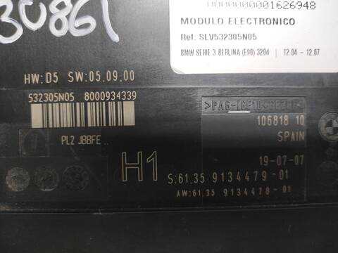 Foto 2ª: Centralita Motor ECU Bmw Serie 3 315 204D4 BERLINA (2008)