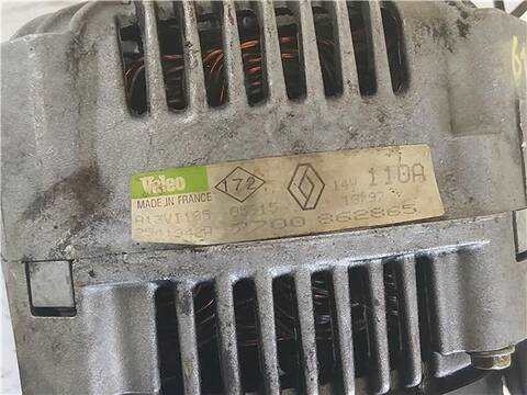 Foto 3ª: Alternador Renault Megane 1.6 E LA0F LA0S) 90CV 66KW I CLASSIC LA0) [K7M 703] (1997)