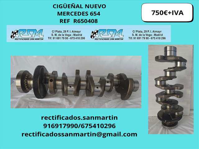 Cigüeñal Mercedes Vito 2.0 REF 65408