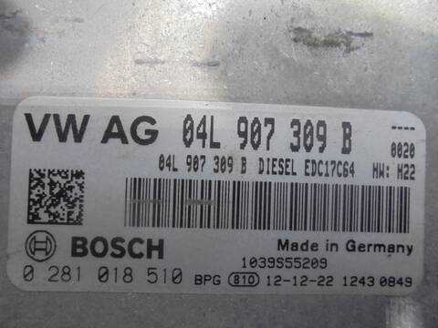 Foto 4ª: Centralita Motor ECU Seat Leon I-TECH 105CV 77KW [CLH] (2013)