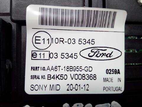 Foto 3ª: Pantalla Multifuncion Ford Fiesta TITANIUM 95CV 70KW [TZJA] (2012)
