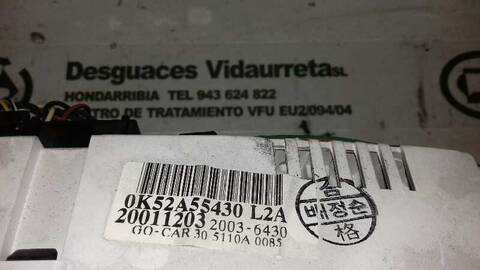 Foto 3ª: Cuadro de Instrumentos Kia Carnival 2.9 CRDI CAT 144CV 106KW [J3] (2002)