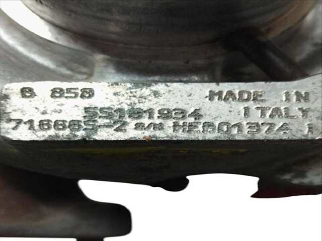 Foto 3ª: Turbocompresor Fiat Bravo 1.9 D MULTIJET 198AXB1A) (2006)