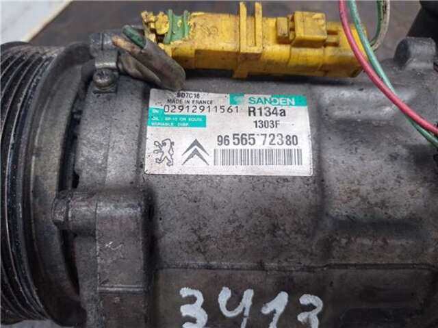 Foto 3ª: Compresor Aire Acondicionado Peugeot 407 2.7 BÁSICO [2.7 LTR. - 150 KW HDI FAP CAT (UHZ - DT17TED4)]
