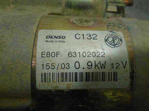 Foto 4ª: Motor de Arranque Fiat Panda 1.2 CAT 60CV 44KW [188A4000] (2003)