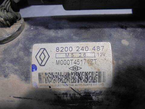 Foto 2ª: Motor de Arranque Dacia Logan AMBIANCE 75CV 55KW [K7J A7] (2006)