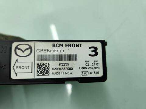 Foto 3ª: Centralita Motor ECU Mazda CX5 2.0 G 165CV 121KW CENTER-LINE 2WD [PE] (2019)